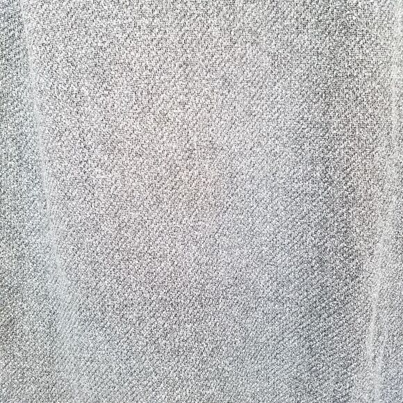 Vintage 90s J.G. Hook Grey Textured Academia High Waist Pencil Maxi Skirt 12P - Picture 6 of 11